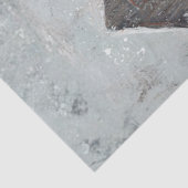 Decoupage Magical Moment Santa & His Horse Snowing Tissuepapier (Detail)