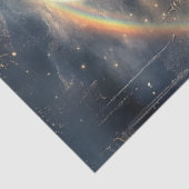 Decoupage Magical Swan Dramatic Sky Moon Tissuepapier (Detail)