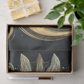 Decoupage magische hemelse zon halve maan ster tissuepapier (Geschenk)