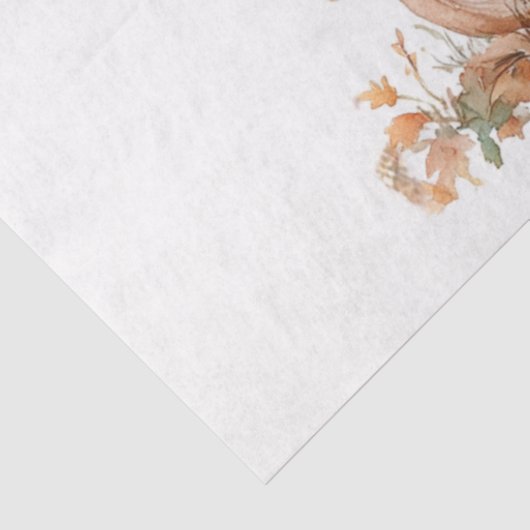 Decoupage  magische pompoen vervoer tissuepapier (Detail)