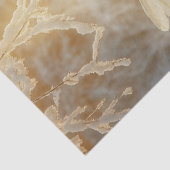 Decoupage magische scène zwaan in het meer tissuepapier (Detail)