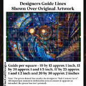 Decoupage Magische Steampunk Trein Faux Mozaïek 06 Tissuepapier