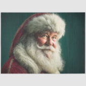 Decoupage Magische Traditie Kerstman Tissuepapier (Voorkant)