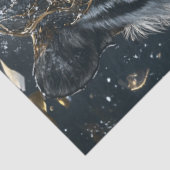 Decoupage Magnificent Lion Luxar Guardian Tissuepapier (Detail)