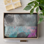 Decoupage Majestic Black Horse & Rider Vibrant Tissuepapier (Geschenk)