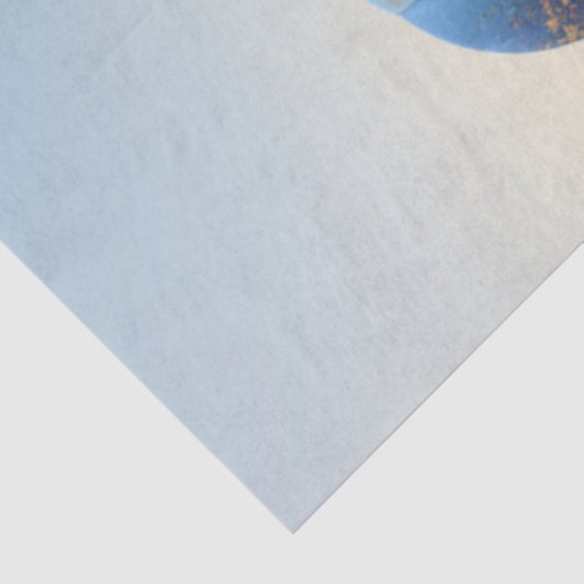 Decoupage Majestic Eagle Double Exposure Bergen Tissuepapier (Detail)