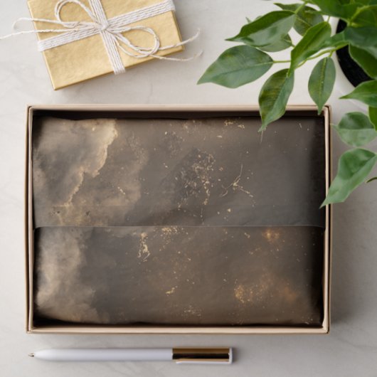 Decoupage Majestic Eagle Golden Ring Vliegen Tissuepapier (Geschenk)