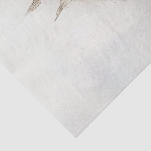 Decoupage Majestic Lion & Cub  Crown Tissuepapier (Detail)