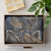 Decoupage Majestic Royal Lion in Armor Tissuepapier (Geschenk)