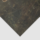 Decoupage Majestueuze Duitse Shepard Schilderij Tissuepapier (Detail)