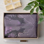 Decoupage Majestueuze Paarse Kroon van de Heer Tissuepapier (Geschenk)