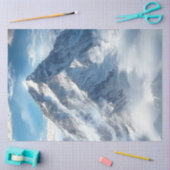 Decoupage Majestueuze Zwitserse Alpen Sneeuwbergen Tissuepapier (Craft)