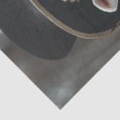 Decoupage man vrouw schaap tissuepapier (Detail)