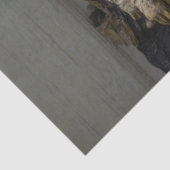 Decoupage Mannelijke Constructie Muur Kunstprint  Tissuepapier (Detail)