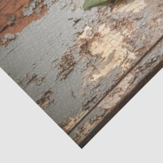 Decoupage Mason Jars Window Seal Flowers Tissuepapier (Detail)