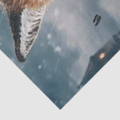 Decoupage Medieval Archer Fox Warrior  Tissuepapier (Detail)