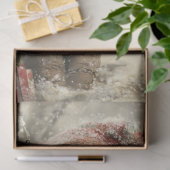 Decoupage Meisje Gekleed Kerst Kleding Tissuepapier (Geschenk)