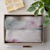 Decoupage Meisje Gekleed Kerst Kleding Tissuepapier (Geschenk)