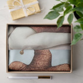 Decoupage melancholic harlequin tissuepapier (Geschenk)
