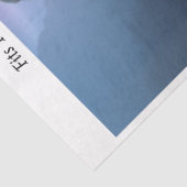 Decoupage Mermaid Purple Iridescent Tail 16x20  Tissuepapier (Detail)