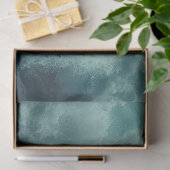 Decoupage Mesmerizing Beach Vrouw Turquoise Groen Tissuepapier (Geschenk)
