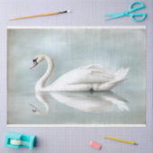 Decoupage met antieke zwanenelementen tissuepapier (Craft)