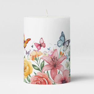 Decoupage met cottagecore bloem- en vlinderelement tissuepapier