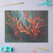 Decoupage met levendig zeewierdesign tissuepapier (Craft)