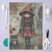 Decoupage met Roodkapje-thema Tissuepapier (Craft)