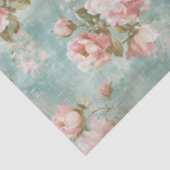Decoupage met vintage Victoriaanse rozen Tissuepapier (Detail)