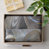 Decoupage Metallic Versierde Zebra Sierpatronen Tissuepapier (Geschenk)