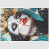 Decoupage Meubels Tissue Papier Vrouwen Geschieden (Voorkant)