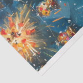 Decoupage Mexicaanse viering vuurwerk Tissuepapier (Detail)