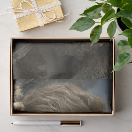 Decoupage Midnight Romance Regal Couple  Tissuepapier (Geschenk)