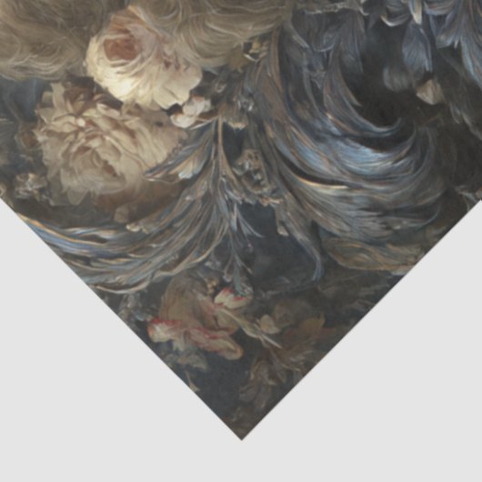 Decoupage Midnight Romance Regal Couple Tissuepapier (Detail)