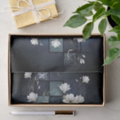 Decoupage Midnight Skull with Magnolia Tissuepapier (Geschenk)