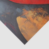 Decoupage Minimalistische Valentijn Hart Dames Gez Tissuepapier (Detail)