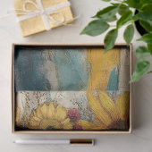 Decoupage Mixed Media Whimsical Patchwork Highland Tissuepapier (Geschenk)