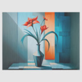 Decoupage moderne bloemen elegantie tissuepapier (Voorkant)