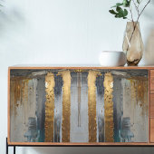 Decoupage Moderne Elegantie Abstract Goud Tissuepapier