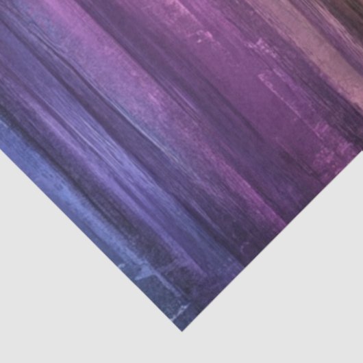 Decoupage Moderne Regenboog Vibrant Paint Strokes Tissuepapier (Detail)