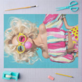 Decoupage Modieuze Chic Bold Stripes & Stippen Tissuepapier (Craft)