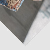 Decoupage Modieuze Leopard Abstract Suit Tissuepapier (Detail)