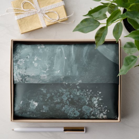 Decoupage Monochrome Skeleton Wedding Volle Maan Tissuepapier (Geschenk)