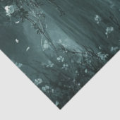 Decoupage Monochrome Skeleton Wedding Volle Maan Tissuepapier (Detail)