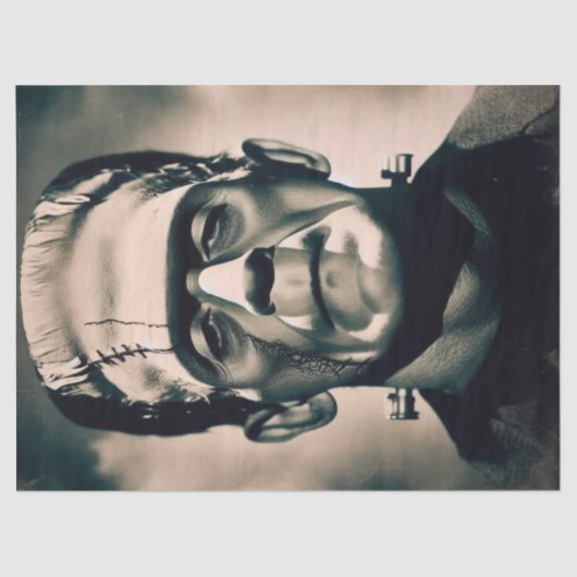 Decoupage Monster Horror Portret Tissuepapier (Voorkant)