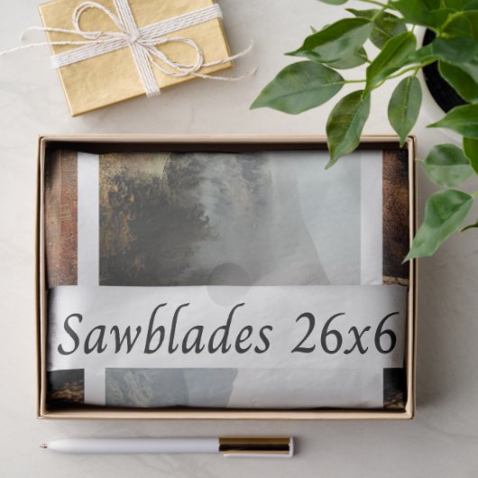 Decoupage Moonlit Castles Signs & Handsaws Tissuepapier (Geschenk)