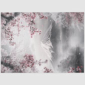 Decoupage Mount Fuji's met kersenbloesems en meer Tissuepapier (Voorkant)