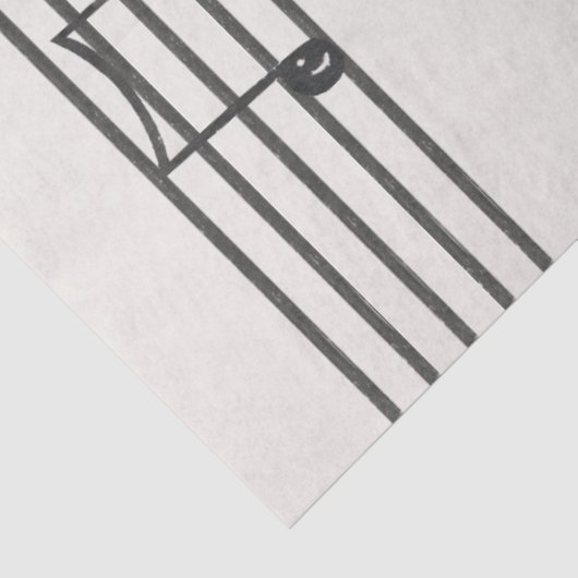 Decoupage Musical Notes Bladen Muziek Tissuepapier (Detail)