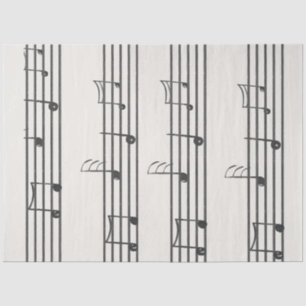 Decoupage Musical Notes Bladen Muziek Tissuepapier
